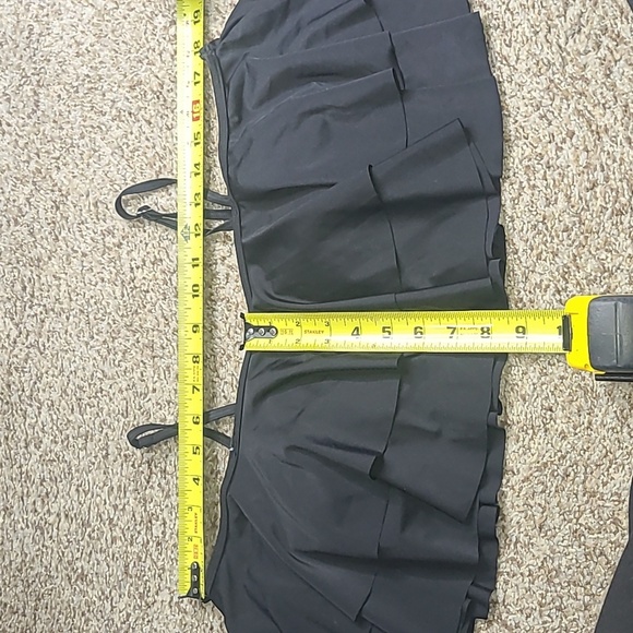 Temp Me Black Ruffled Bikini Top - Picture 6 of 7